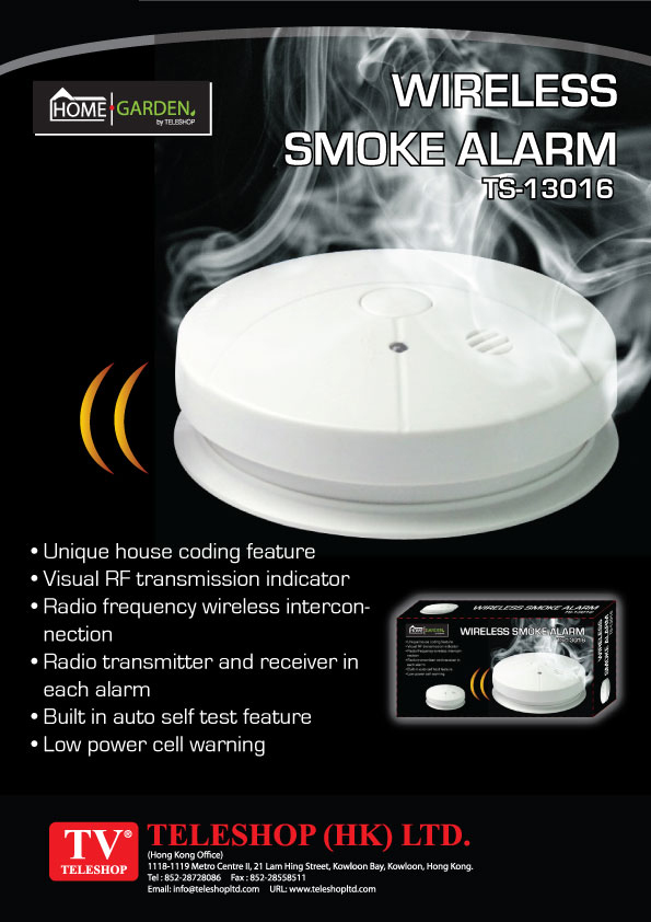  Wireless Smoke Alarm